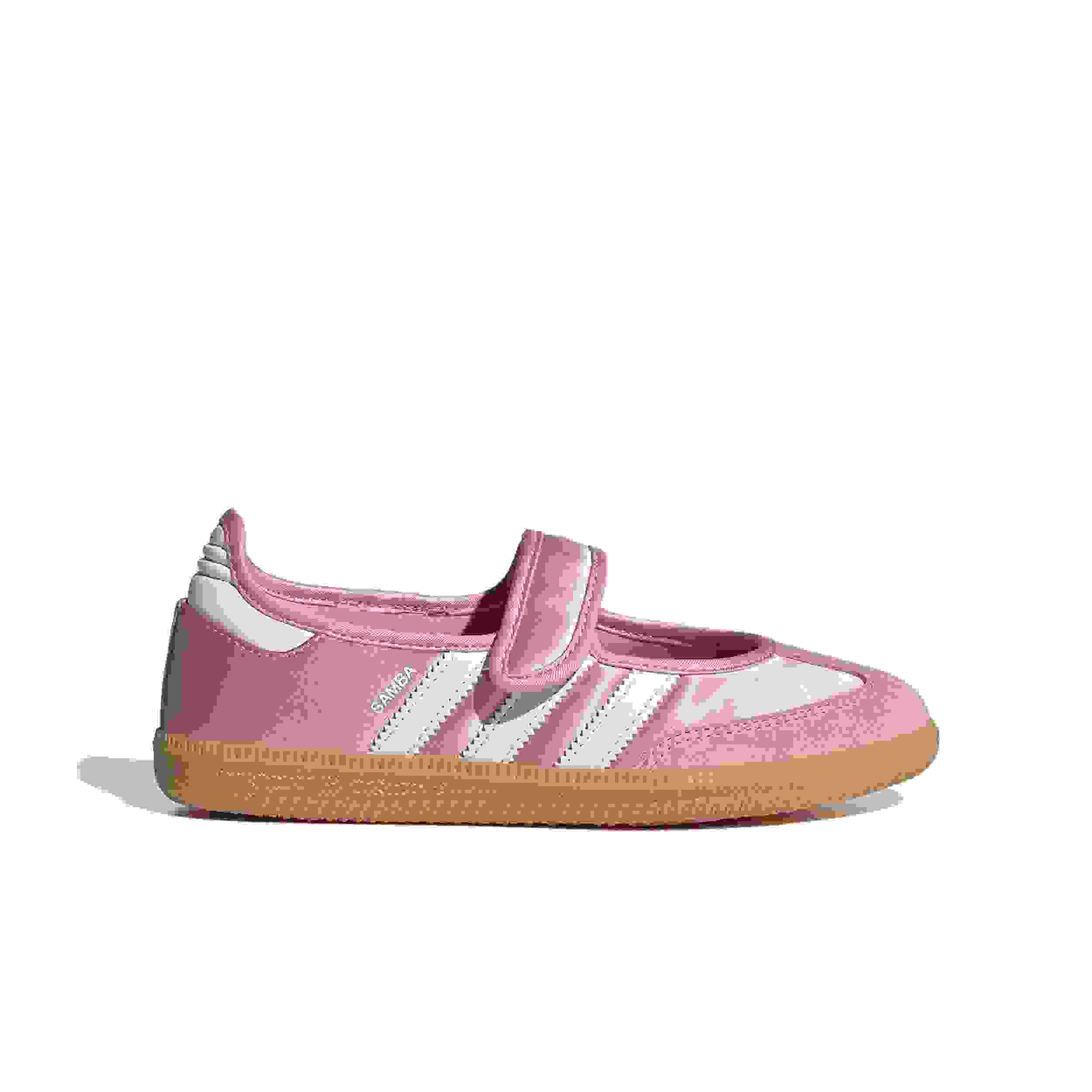 adidas Originals Samba Jane Grade School Girls' "Wonder Mauve/White/Gum" Shoe